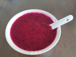 火龙果雪梨汁的做法步骤：5