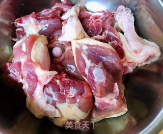 #肉类#鸭腿炖白萝卜的做法步骤：2