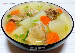 #肉类#鸭腿炖白萝卜的做法步骤：11