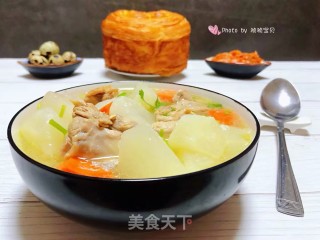 #肉类#鸭腿炖白萝卜的做法步骤：13