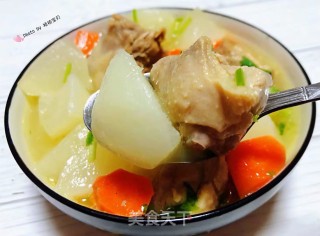 #肉类#鸭腿炖白萝卜的做法步骤：14