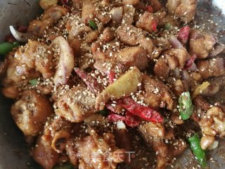 干煸鸡块的做法步骤：15