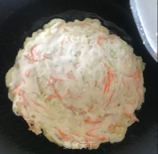 西葫芦鸡蛋饼的做法步骤：4