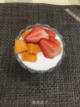 缤纷酸奶杯的做法步骤：6