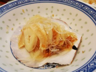蒜蓉粉丝蒸扇贝的做法步骤：7