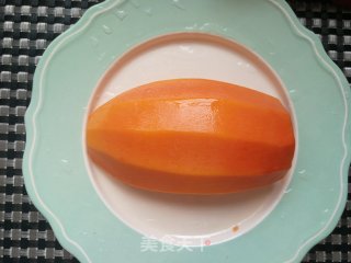 米酒木瓜的做法步骤：3