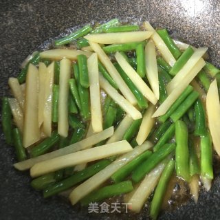 四季豆烧土豆的做法步骤：6