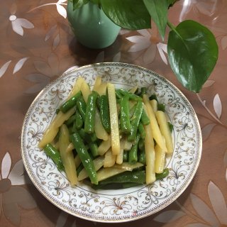 四季豆烧土豆的做法步骤：8