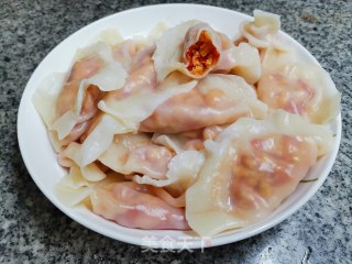 白里透红~西红柿鸡蛋水饺的做法步骤：11