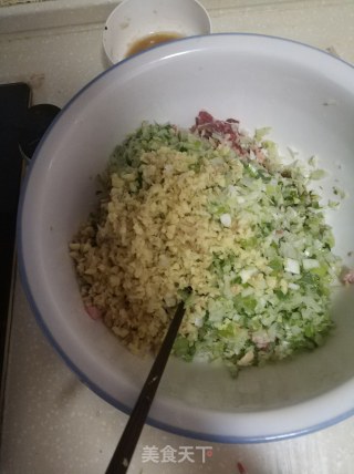 内蒙羊肉烧麦的做法步骤：3