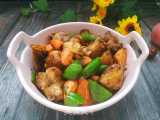 麻辣香锅鸡块的做法步骤：14