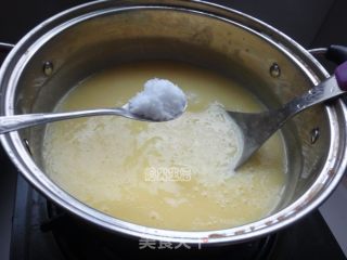 韭叶玉米糊的做法步骤：11