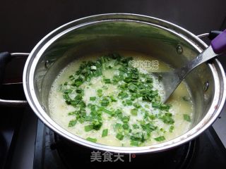 韭叶玉米糊的做法步骤：12