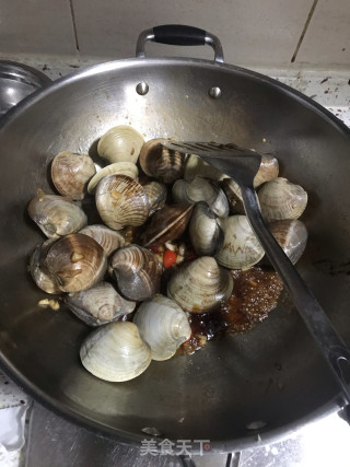 辣炒白贝的做法步骤：7