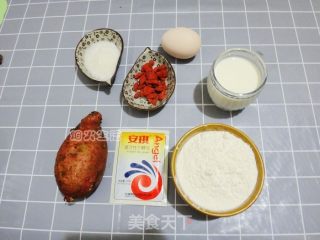 红薯发糕的做法步骤：1