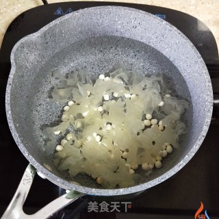 芡实银耳芋圆冰的做法步骤：9
