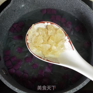 芡实银耳芋圆冰的做法步骤：12