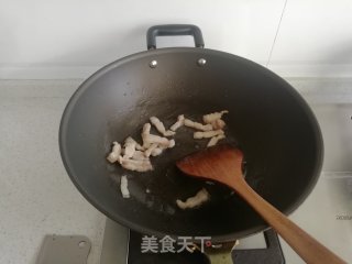 肉丝炒毛豆的做法步骤：4