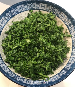 鱼汤西洋菜饺的做法步骤：3