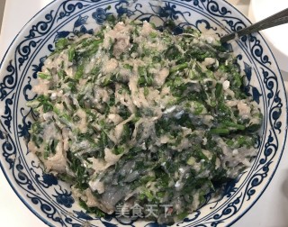 鱼汤西洋菜饺的做法步骤：7
