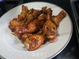 香酥鸡翅根的做法步骤：8
