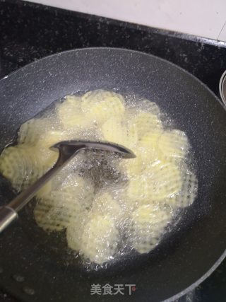 网格薯片——嘎嘣脆的做法步骤：3