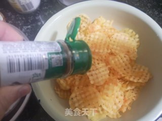 网格薯片——嘎嘣脆的做法步骤：6