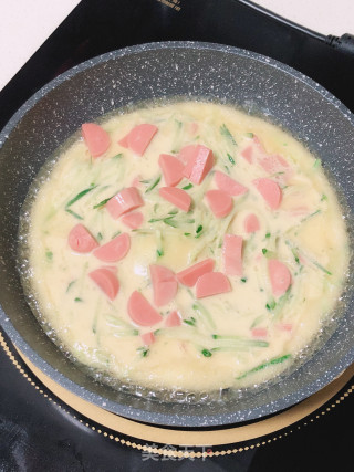 美味早餐饼的做法步骤：4
