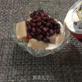 蜜豆奶茶冻撞奶的做法步骤：14
