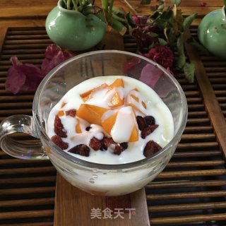 水果酸奶杯的做法步骤：6