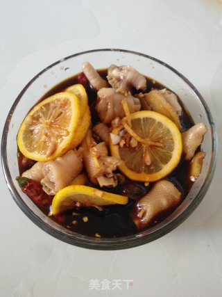 阳光柠檬鸡爪的做法步骤：6