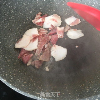 水萝卜炒肉片的做法步骤：6