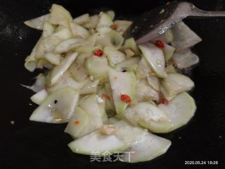 蒲瓜炒鸡蛋的做法步骤：7