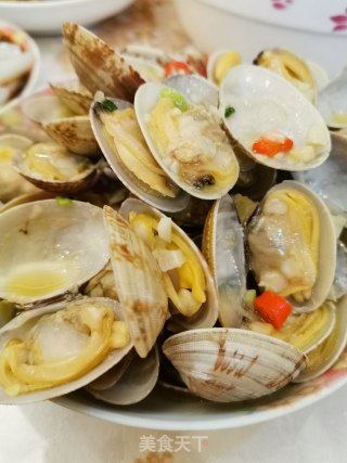 蒜香花蛤的做法步骤：6