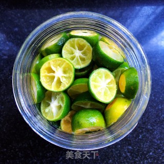 蜂蜜小青柠的做法步骤：6