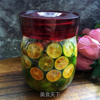 蜂蜜小青柠的做法步骤：10