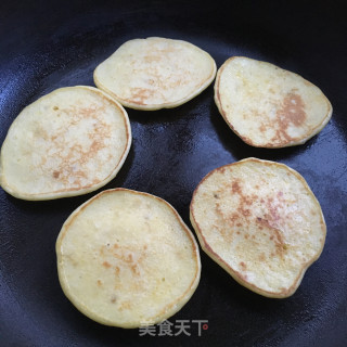 草莓酱香蕉饼的做法步骤：9