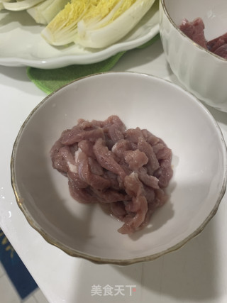 皱皮椒炒肉丝的做法步骤：1