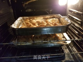 芝麻面包圈的做法步骤：16
