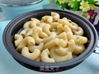 香肠芝士通心粉的做法步骤：8