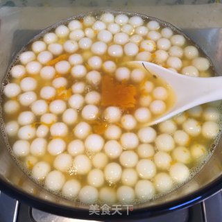 冰镇南瓜蜜豆小圆子的做法步骤：3