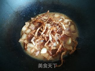 五花肉烧盐辣椒的做法步骤：6