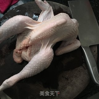 霸王花煲鸡汤的做法步骤：1