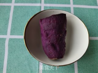 紫薯酸奶泥的做法步骤：1