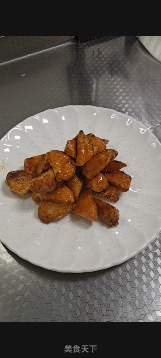 拔丝红薯的做法步骤：6