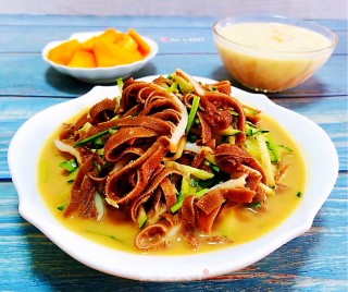 黄瓜凉拌牛百叶#食物边角料做大餐#的做法步骤：13