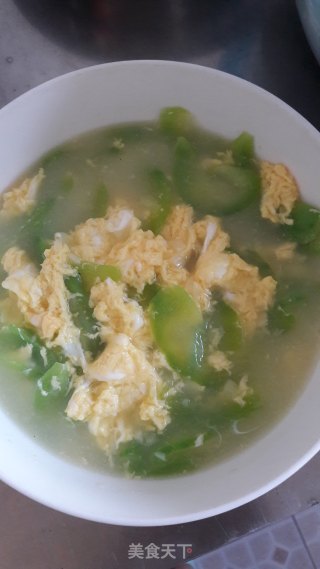 丝瓜鸡蛋汤的做法步骤：6