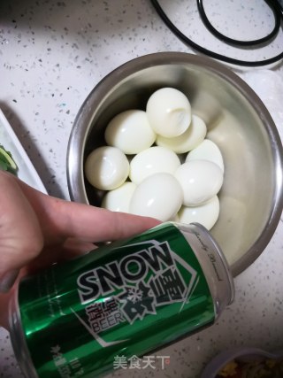 啤酒卤蛋的做法步骤：2
