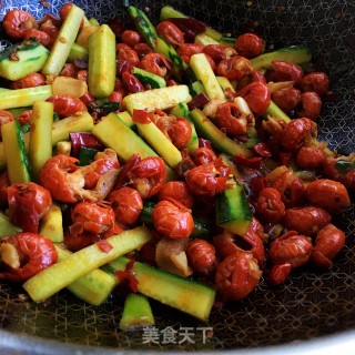 吮指香辣虾尾的做法步骤：10