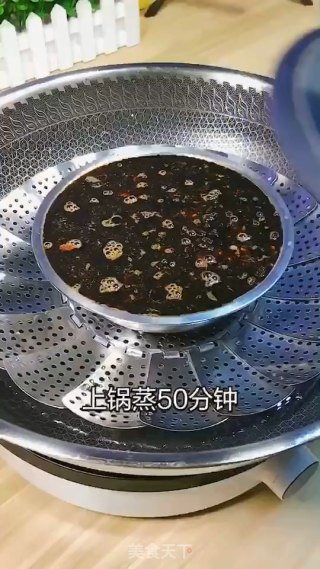 美容养颜红糖糯米饭的做法步骤：6